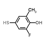 CAS 登录号：949019-81-2， 2-氟-6-甲基-4-硫基苯酚