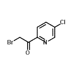 CAS 登录号：94952-47-3， 2-溴-1-(5-氯-2-吡啶基)乙酮