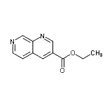 CAS 登录号：949922-44-5， 乙基1,7-萘啶-3-羧酸酯