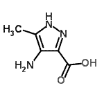 CAS 登录号：94993-81-4， 4-氨基-5-甲基-1H-吡唑-3-羧酸