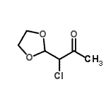 CAS 登录号：95093-93-9， 1-氯-1-(1,3-二氧戊环-2-基)丙酮