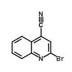 CAS 登录号：95104-24-8， 2-溴-4-喹啉甲腈