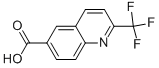 CAS 登录号：952182-51-3， 2-(三氟甲基)-6-喹啉羧酸