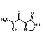 CAS 登录号：952735-45-4， N,N-二甲基-5-氧代-2,5-二氢-1H-咪唑-4-甲酰胺