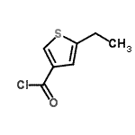 CAS 登录号：95330-74-8， 5-乙基-3-噻吩甲酰氯