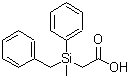 CAS 登录号：95373-54-9， [苄基(甲基)苯基硅烷基]乙酸