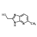 CAS 登录号：954218-99-6， (5-甲基-1H-咪唑并[4,5-b]吡啶-2-基)甲醇