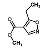CAS#: 954229-90-4, Methyl 5-ethyl-1,2-oxazole-4-carboxylate