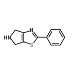 CAS 登录号：954241-29-3， 2-苯基-5,6-二氢-4H-吡咯并[3,4-d][1,3]噻唑