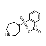CAS 登录号：954261-97-3， 1-[(2-硝基苯基)磺酰基]-1,4-二氮杂环庚
