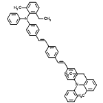 CAS 登录号：954497-18-8， 2-乙基-N-[4-[(E)-2-[4-[(E)-2-[4-[(2-乙基-6-甲基-苯基)-苯基-氨基]苯基]乙烯基]苯基]乙烯基]苯基]-6-甲基-N-苯基-苯胺