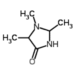 CAS 登录号：95455-39-3， 1,2,5-三甲基-4-咪唑烷酮
