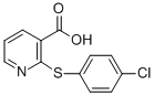 CAS 登录号：955-54-4， 2-[(4-氯苯基)硫代]-3-吡啶羧酸