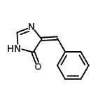 CAS 登录号：955377-79-4， (5E)-5-亚苄基-1,5-二氢-4H-咪唑-4-酮