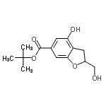 CAS 登录号：955885-88-8， 叔-丁基4-羟基-2-(羟基甲基)-2,3-二氢苯并呋喃-6-羧酸酯