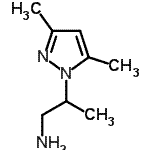 CAS 登录号：956352-78-6， 2-(3,5-二甲基-1H-吡唑-1-基)-1-丙胺