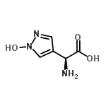 CAS 登录号：956618-95-4， (2S)-氨基(1-羟基-1H-吡唑-4-基)乙酸