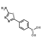 CAS 登录号：957034-52-5， [4-(5-氨基-1,3,4-噻二唑-2-基)苯基]硼酸