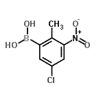 CAS#: 957060-80-9, (5-Chloro-2-methyl-3-nitrophenyl)boronic acid
