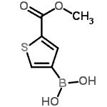 CAS 登录号：957062-52-1， [5-(甲氧羰基)-3-噻吩基]硼酸