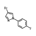 CAS 登录号：957062-56-5， 4-溴-1-(4-氟苯基)-1H-吡唑