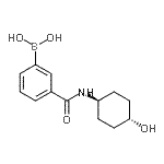 CAS 登录号：957062-71-4， {3-[(反式-4-羟基环己基)氨基甲酰]苯基}硼酸