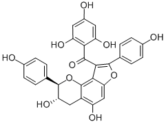 CAS 登录号：95733-02-1， 瑞香黄烷素 B