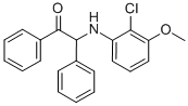 CAS#: 95743-17-2, 2-(2-Chloro-m-Anisidino)-2-Phenyl-Acetophenone