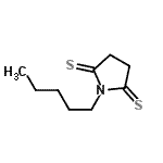 CAS 登录号：95765-52-9， 1-戊基-2,5-吡咯烷二硫酮