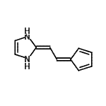 CAS 登录号：958030-19-8， 2-[2-(2,4-环戊二烯-1-亚基)亚乙基]-2,3-二氢-1H-咪唑