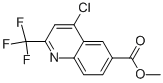 CAS 登录号：958332-63-3， 4-氯-2-(三氟甲基)-6-喹啉羧酸甲酯