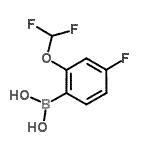 CAS 登录号：958451-73-5， [2-(二氟甲氧基)-4-氟苯基]硼酸