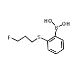 CAS 登录号：958453-70-8， {2-[(3-氟丙基)硫基]苯基}硼酸