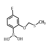 CAS 登录号：958454-08-5， {4-氟-2-[(甲硫基)甲氧基]苯基}硼酸