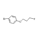 CAS 登录号：958454-28-9， 1-溴-4-(3-氟丙氧基)苯