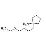 CAS 登录号：95850-06-9， 1-(4-乙氧基丁基)环戊烷胺