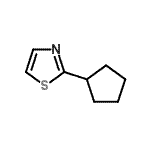 CAS 登录号：958827-20-8， 2-环戊基-1,3-噻唑