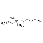 CAS 登录号：959012-25-0， 烯丙基(二甲基)硅烷基戊酸酯