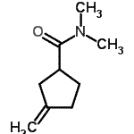 CAS 登录号：959015-37-3， N,N-二甲基-3-亚甲基环戊烷甲酰胺