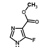 CAS 登录号：959028-01-4， 甲基5-氟-1H-咪唑-4-羧酸酯