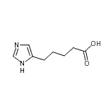 CAS 登录号：959032-57-6， 5-(1H-咪唑-4-基)戊酸