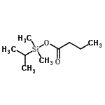 CAS 登录号：959056-27-0， 异丙基(二甲基)硅烷基丁酸酯