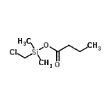 CAS 登录号：959080-22-9， (氯甲基)(二甲基)硅烷基丁酸酯