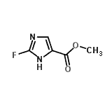 CAS 登录号：959086-47-6， 甲基2-氟-1H-咪唑-5-羧酸酯