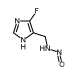 CAS 登录号：959093-02-8， 1-(4-氟-1H-咪唑-5-基)-N-亚硝基甲胺