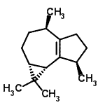 CAS 登录号：95910-36-4， (1aR,4R,7R,7bS)-1,1,4,7-四甲基-1a,2,3,4,5,6,7,7b-八氢-1H-环丙并[e]薁