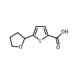 CAS 登录号：959237-71-9， 5-(四氢-2-呋喃基)-2-噻吩羧酸