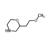 CAS 登录号：959238-10-9， 2-(2-甲氧基乙基)吗啉