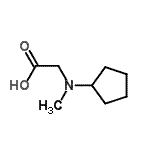 CAS 登录号：959240-36-9， N-环戊基-N-甲基甘氨酸