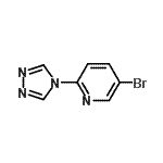 CAS 登录号：959240-99-4， 5-溴-2-(4H-1,2,4-三唑-4-基)吡啶